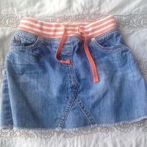Mini Boden Jean Skirt 4 - 5